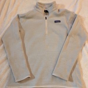 Patagonia cream better sweater